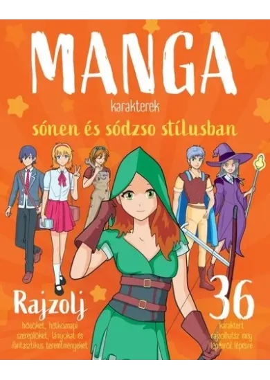 Manga karakterek sónen és sódzso stílusban