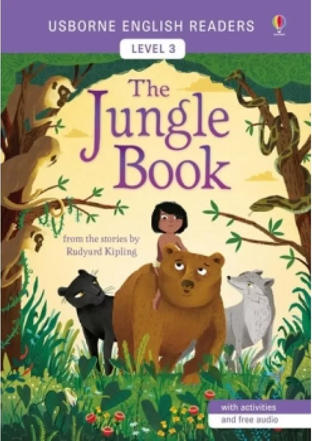 Joseph Rudyard Kipling - Usborne English Readers 3: The Jungle Book