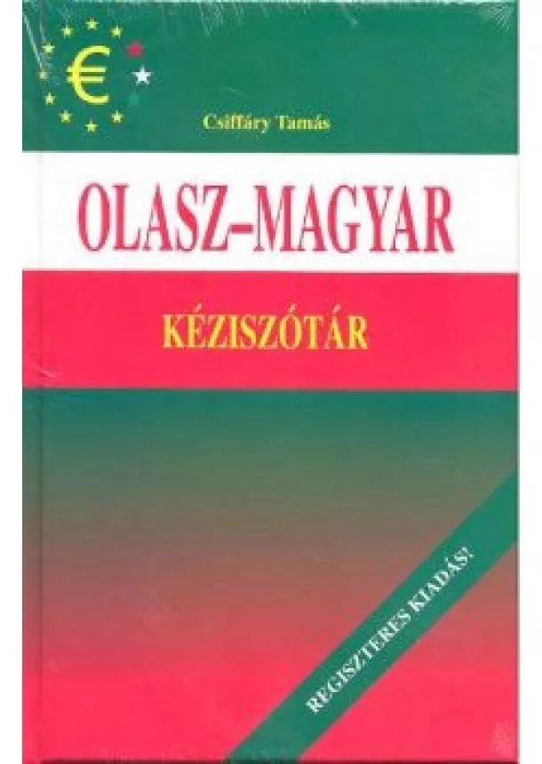 CSIFFÁRY TAMÁS - OLASZ-MAGYAR-OLASZ KÉZISZÓTÁR