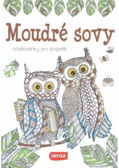 Omalovánky pro dospělé - Moudré sovy