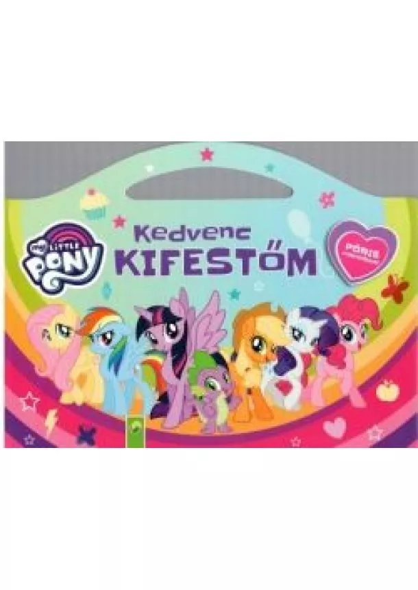 Kifestő - My Little Pony: Kedvenc kifestőm - Pónis matricákkal