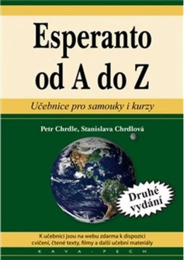 Petr Chrdle, Stanislava Chrdlová - Esperanto od A do Z (druhé vydání) - Učebnice pro samouky i kurzy