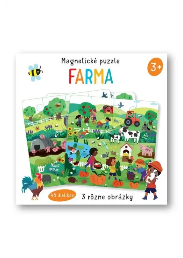 Farma - Magnetické puzzle