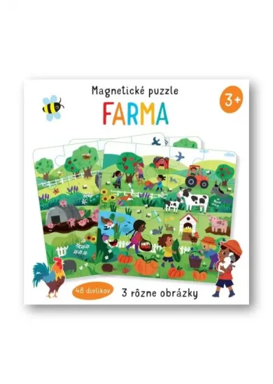 Farma - Magnetické puzzle