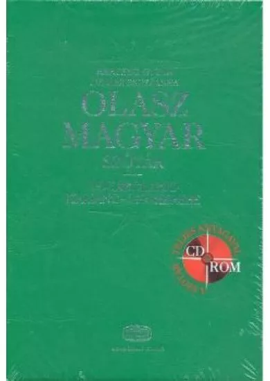 OLASZ-MAGYAR KÉZISZÓTÁR /BŐRKÖTÉSES+CD-ROM