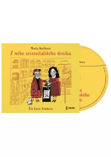 Kučíková Marta:  Z Mého Severoitalského Deníku / Audiokniha / Mp3-Cd