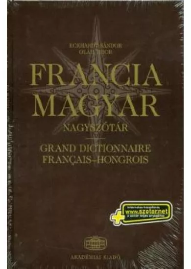 Francia-magyar nagyszótár + net