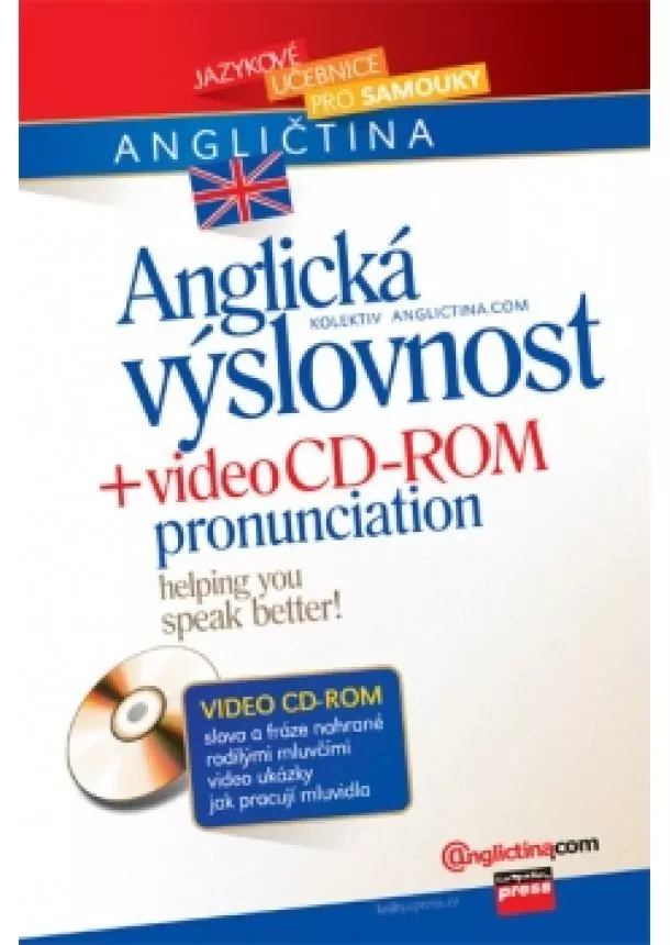 Anglictina.com - Anglická výslovnost + video CD-ROM