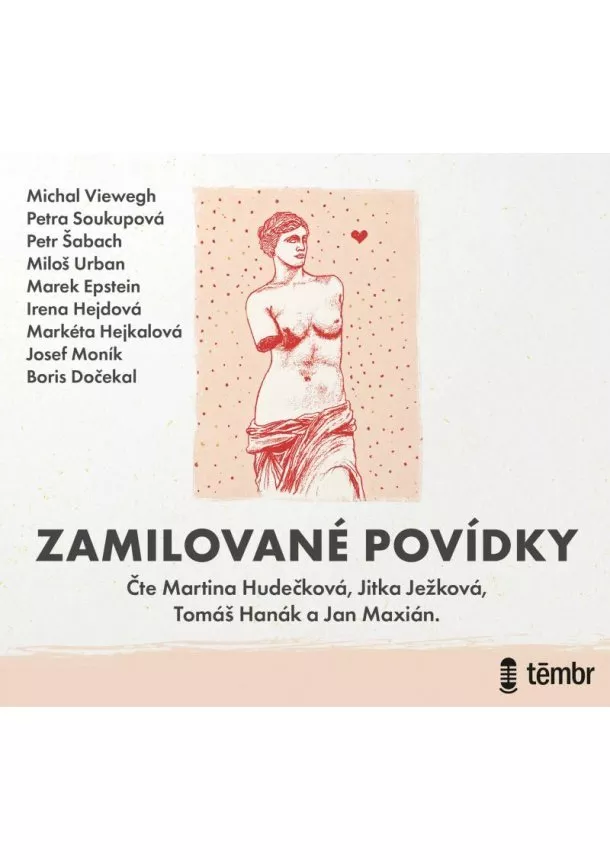 Michal Viewegh, Petra Soukupov, EUROMEDIA GROUP - Michal Viewegh, Petra Soukupov:  Zamilované Povídky / Audiokniha / Mp3-Cd