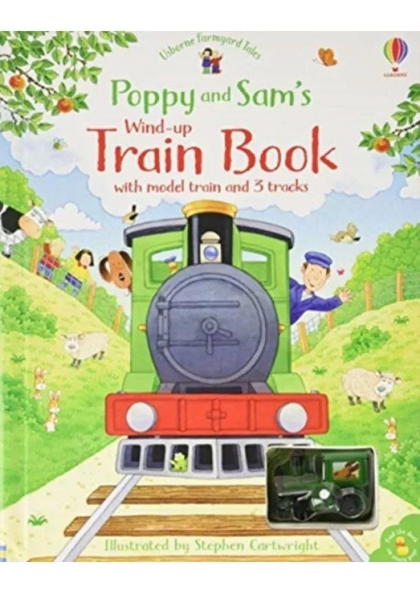 Heather Amery - Poppy and Sams Wind-Up Train Book