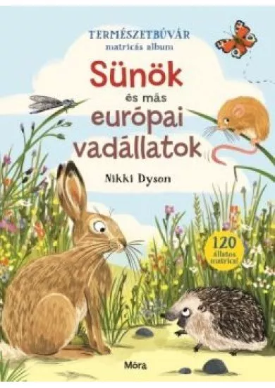 Sünök és más európai vadállatok - Természetbúvár matricás album