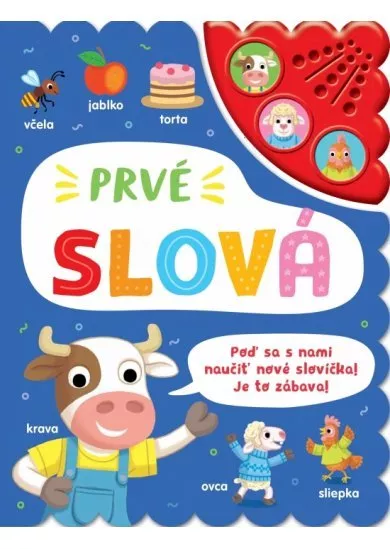 Prvé slová - 3 zvukové tlačítka