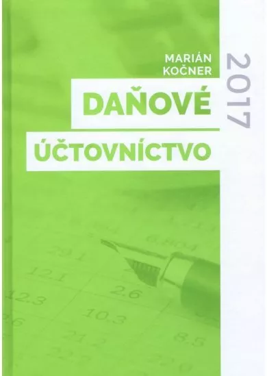 Daňové účtovnictvo 2017