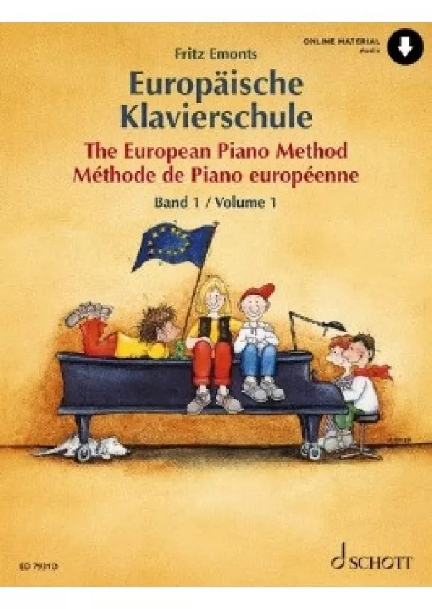 Fritz Emonts - Europäische Klavierschule - The European Piano Method / Méthode de Piano européenne