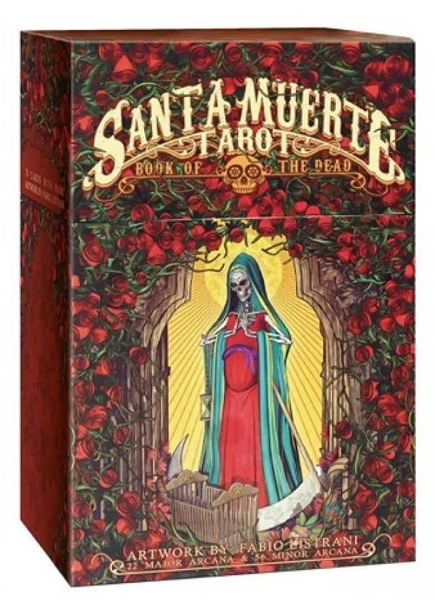 Fabio Listrani - Santa Muerte Tarot - 78 Cards with Book