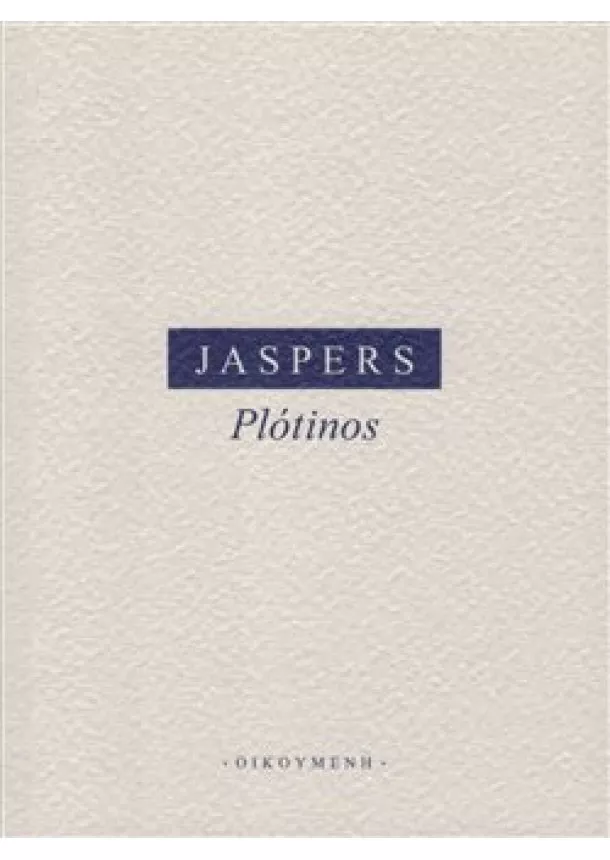 Karl Jaspers - Plótinos