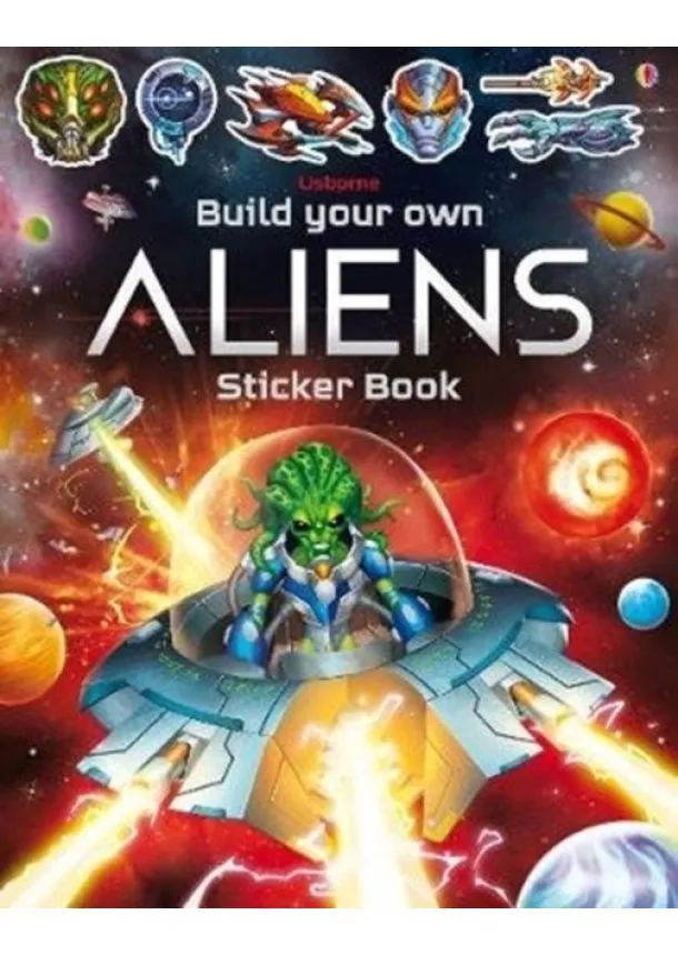 Simon Tudhope - Build Your Own Aliens Sticker Book