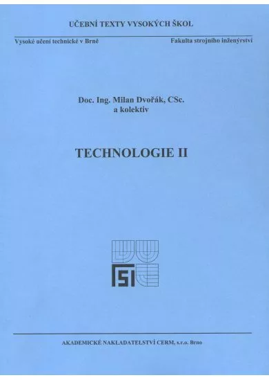 Technologie II.