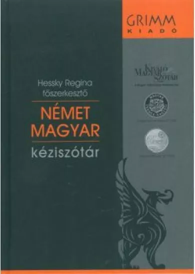 NÉMET-MAGYAR KÉZISZÓTÁR + LETÖLTHETŐ SZÓTÁR