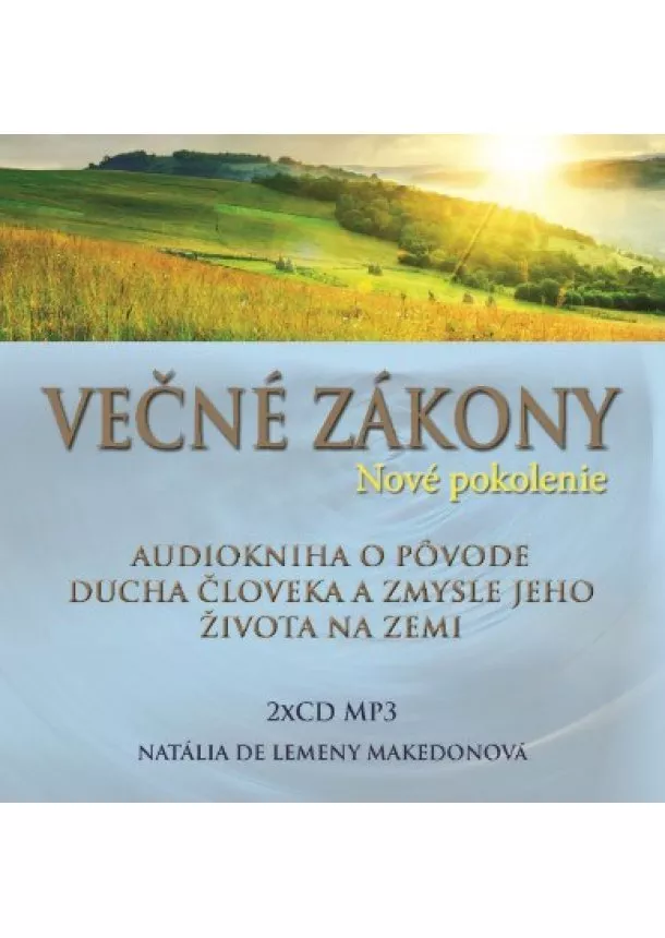 Natália De Lemeny Makedonová - Večné zákony-CD - Nové pokolenie