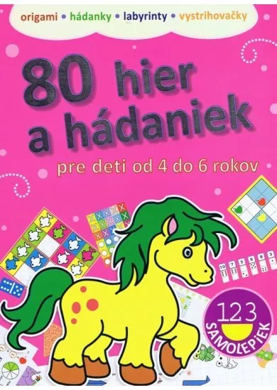 80 hier a hádaniek pre deti od 4 do 6 rokov