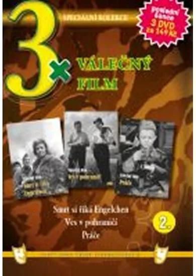 3x DVD - Válečný film 2.