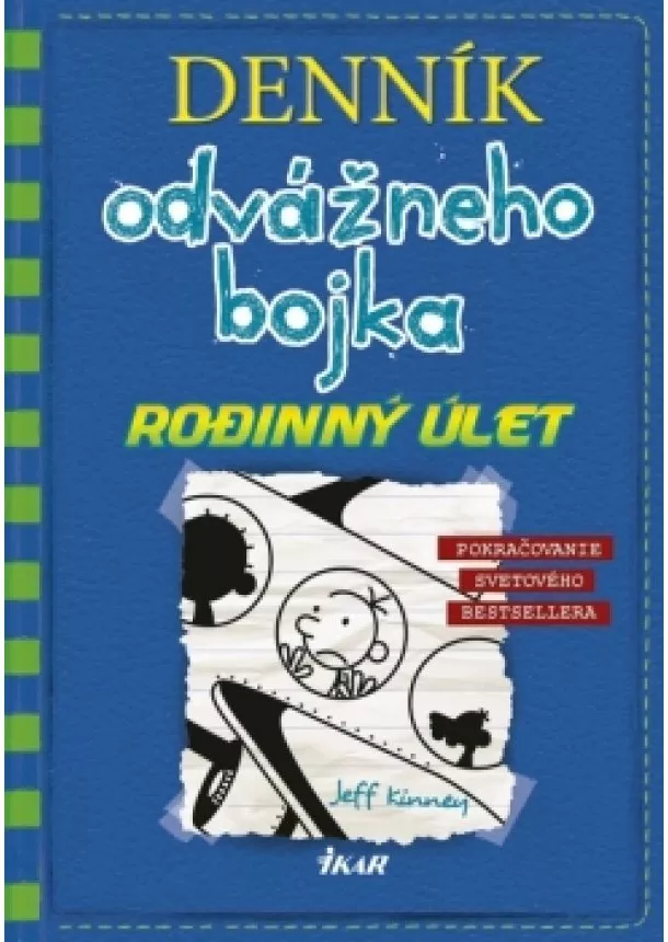 Jeff Kinney - Denník odvážneho bojka 12: Rodinný úlet