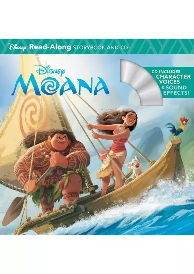 Moana Read-Along Storybook & CD