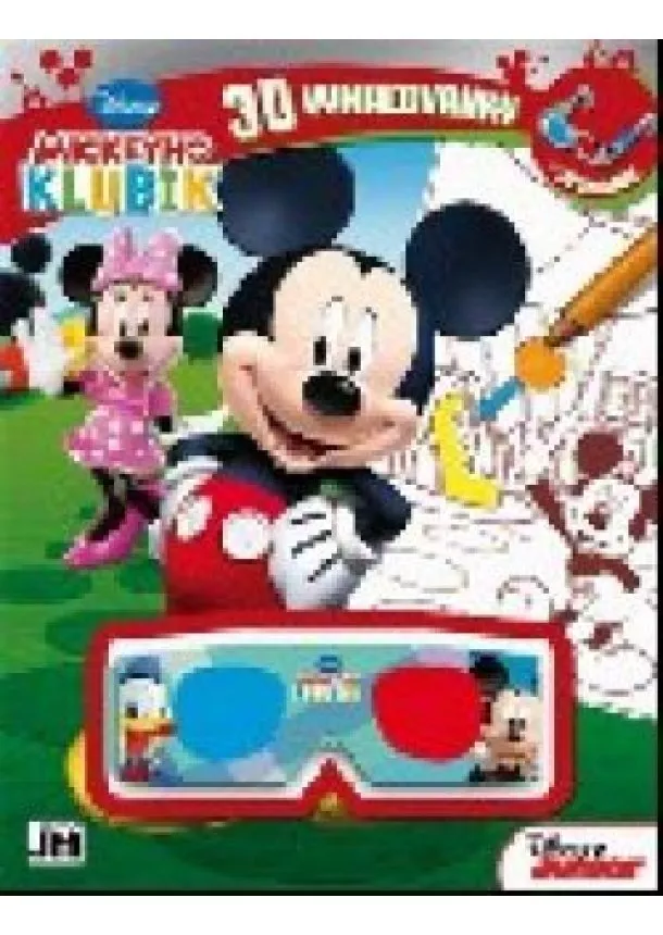 3D Vymaľovanky-Mickeyho klubík