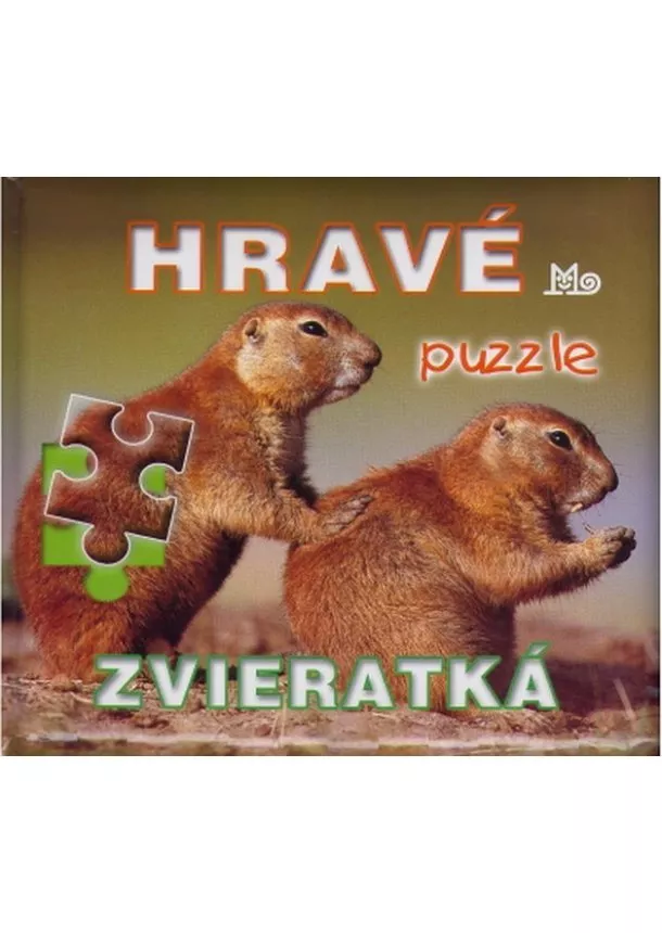 autor neuvedený - Hravé zvieratká - puzzle