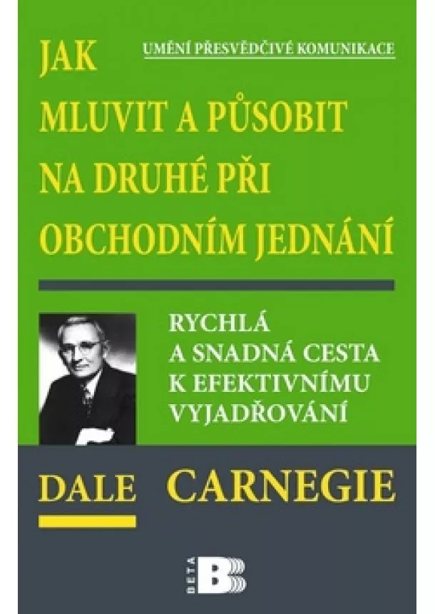 Dale Carnegie - Jak mluvit a působit na druhé při obchodním jednání - Rychlá a snadná cesta k efektivnímu vyjadřování