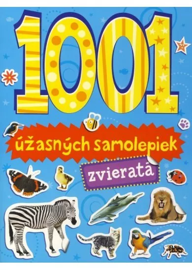 1001 úžasných samolepiek - zvieratá