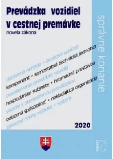 Zákon o prevádzke vozidiel v cestnej premávke