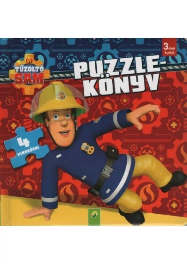 Puzzle-Könyv - Tűzoltó Sam: Puzzle-könyv - 4 kirakóval