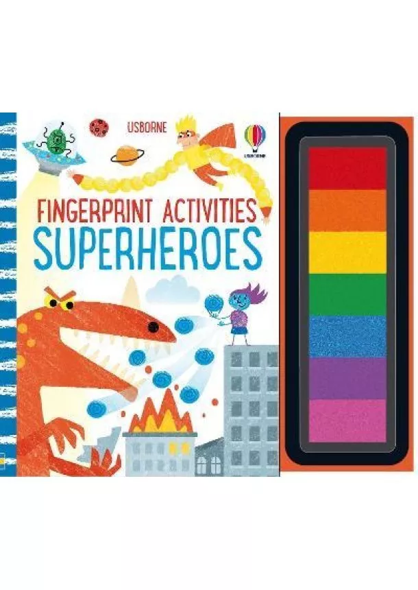 Fiona Watt - Fingerprint Activities Superheroes