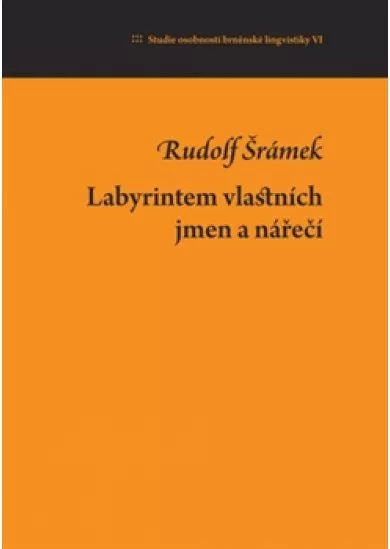 Labyrintem vlastních jmen a nářečí - Studie osobností brněnské lingvistiky VI.