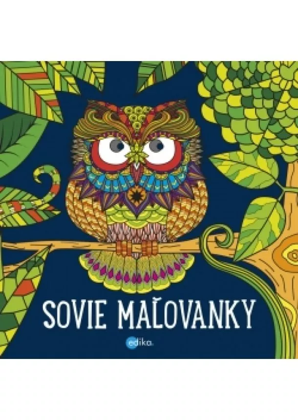 Julie Bezděková - Sovie maľovanky