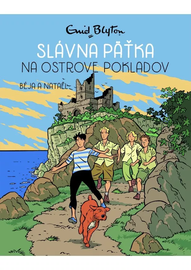 Enid Blyton - Slávna päťka na ostrove pokladov (1) - komiks