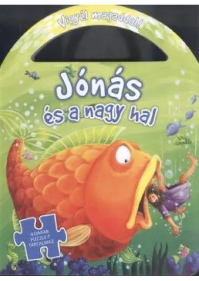 Jónás és a nagy hal /Vigyél magaddal! - 4db puzzle-t tartalmaz