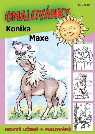 Omalovánky koníka Maxe