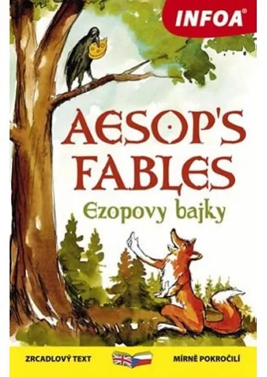 Ezopovy bajky / Aesop´s Fables - Zrcadlová četba