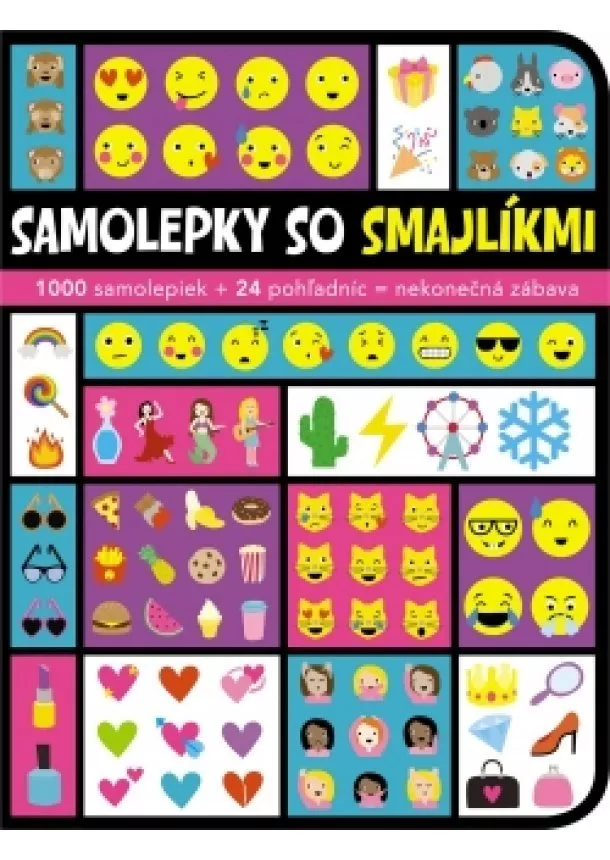 autora nemá - Samolepky so smajlíkmi