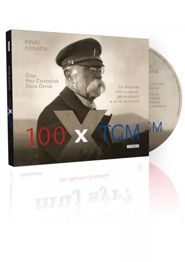 Kosatík Pavel, EUROMEDIA GROUP - Kosatík Pavel:  100 X Tgm / Audiokniha / Mp3-Cd