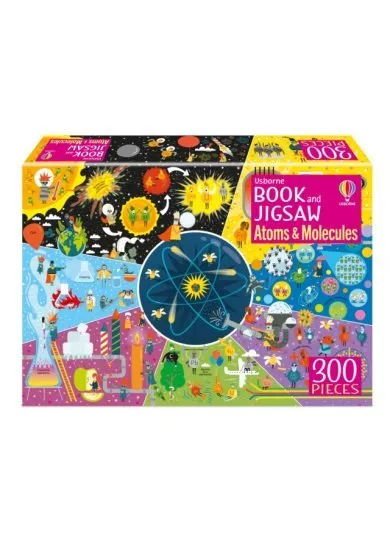 Usborne Book and Jigsaw Atoms and Molecules