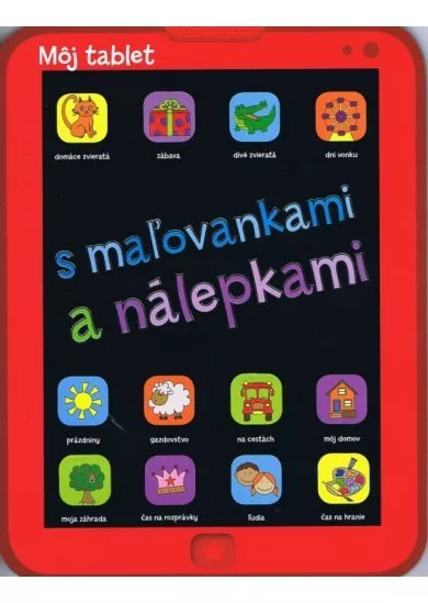 Môj tablet s maľovankami a nálepkami