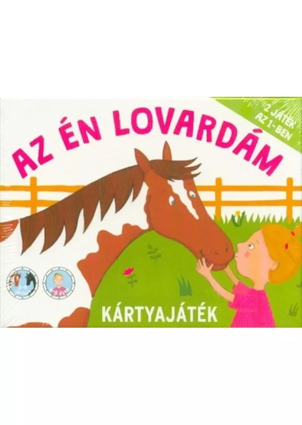 Kártya - Az én lovardám - Kártyajáték 2 játék az 1-ben