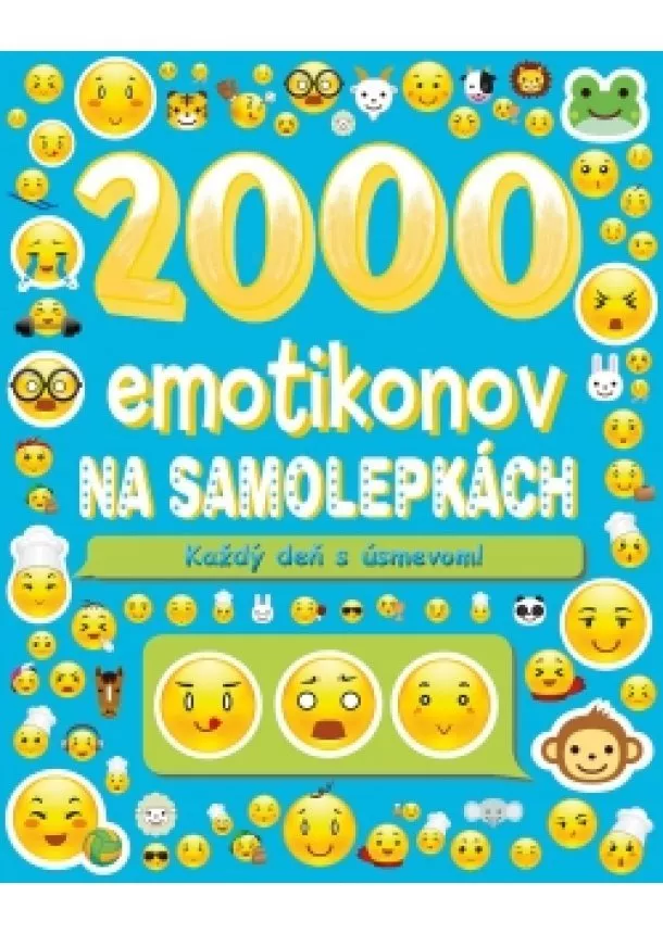 kolektiv - 2000 emotikonov na samolepkách - Na každý deň s úsmevom