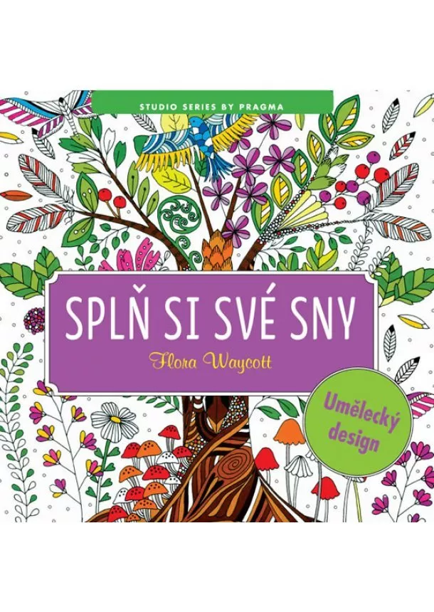 Flora Waycott - Splň si své sny - omalovánky pro dospělé