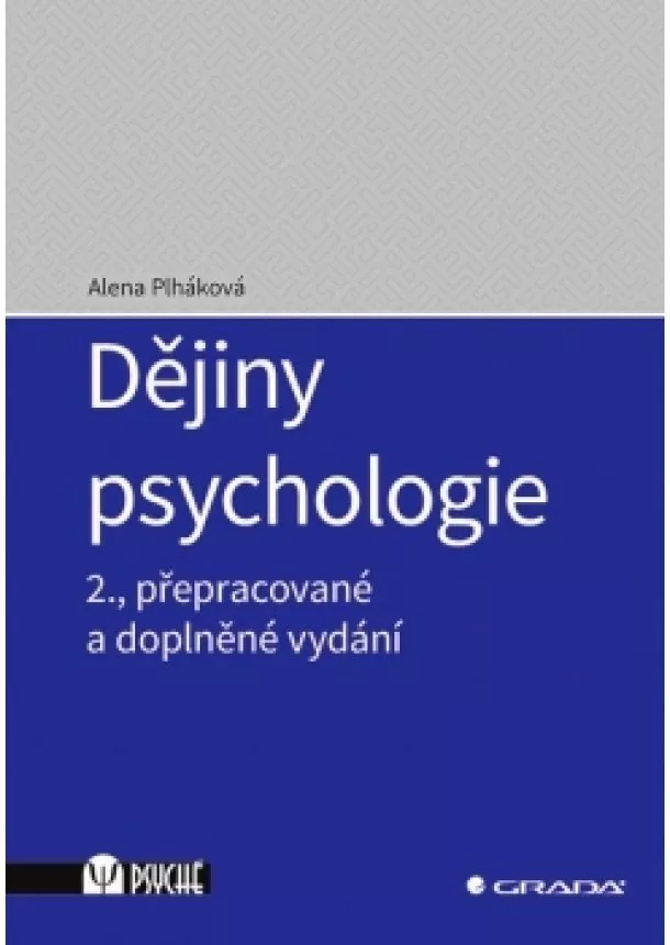 Alena Plháková - Dějiny psychologie