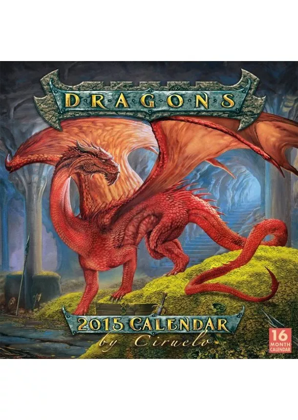 Ciruelo Cabral - Dragons 2015 Calendar by Ciruelo